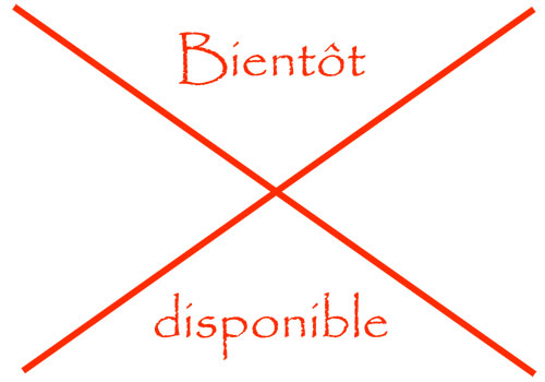Bientot Disponible